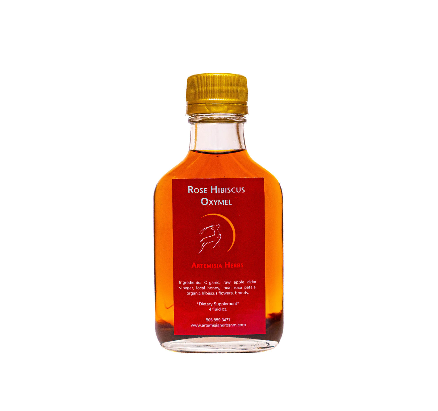 Rose Hibiscus Oxymel