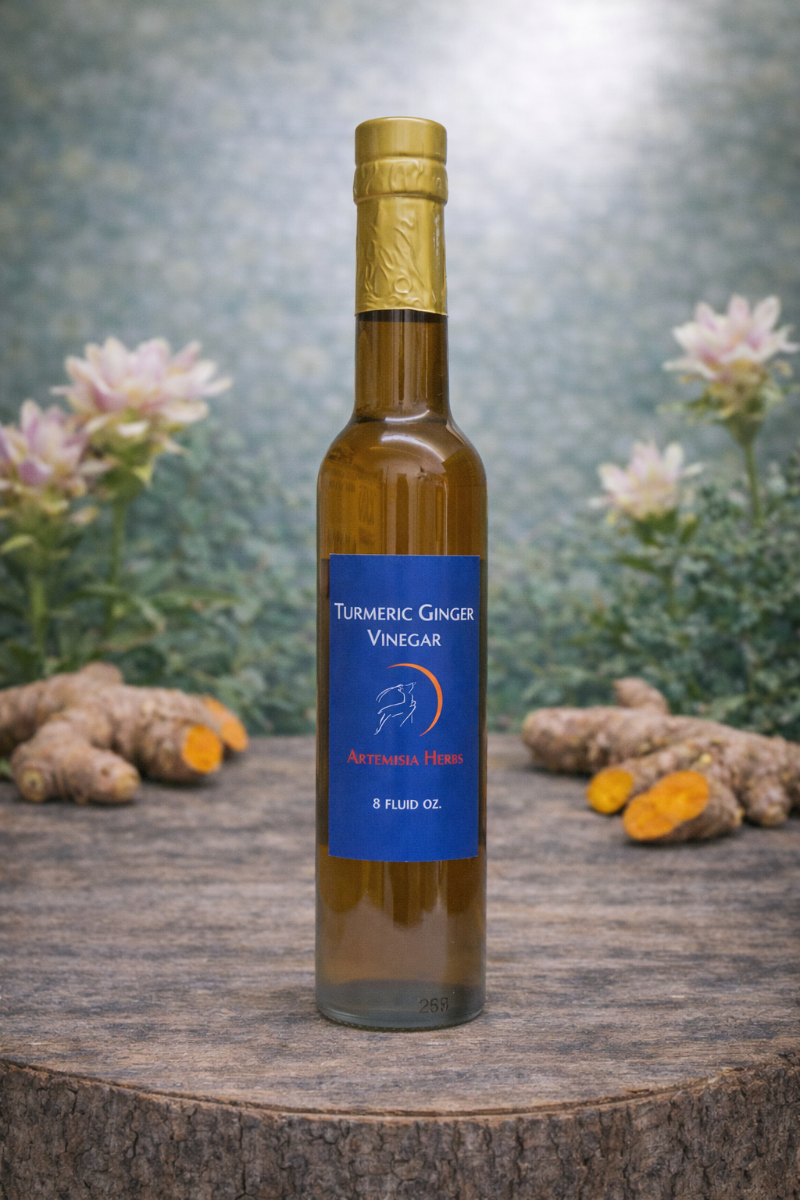 Turmeric Ginger Vinegar