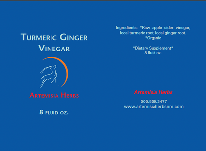 Turmeric Ginger Vinegar